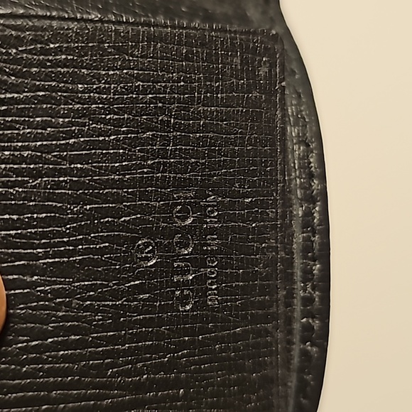 Gucci Black leather 6 key wallet/ pouch - Picture 4 of 12